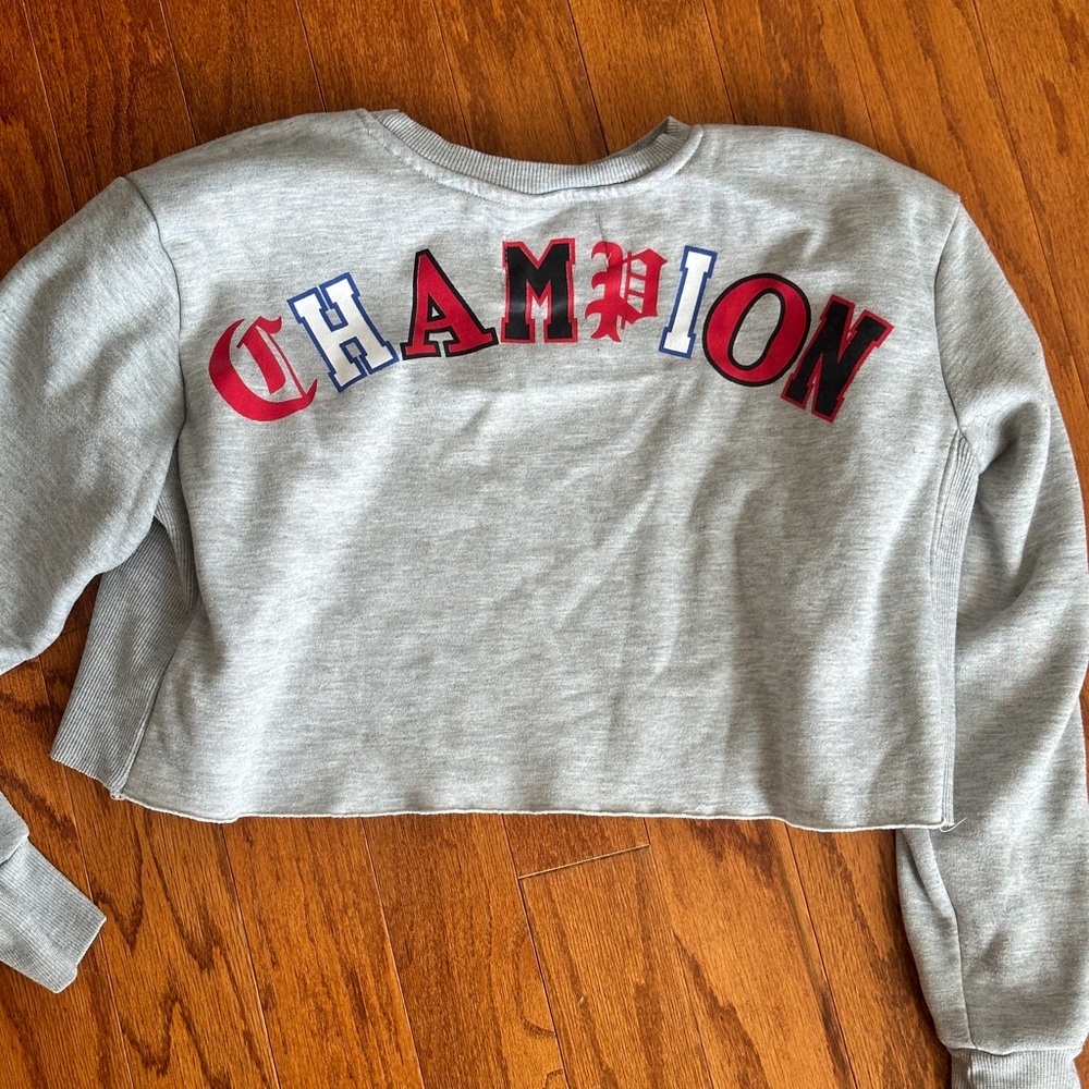 Champion cropped sweatshirt
